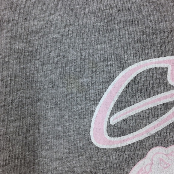 FLORIDA GATORS Graphic T Shirt Short Sleeve Pink Grey Game Day Spirit Size Large - Picture 8 of 10